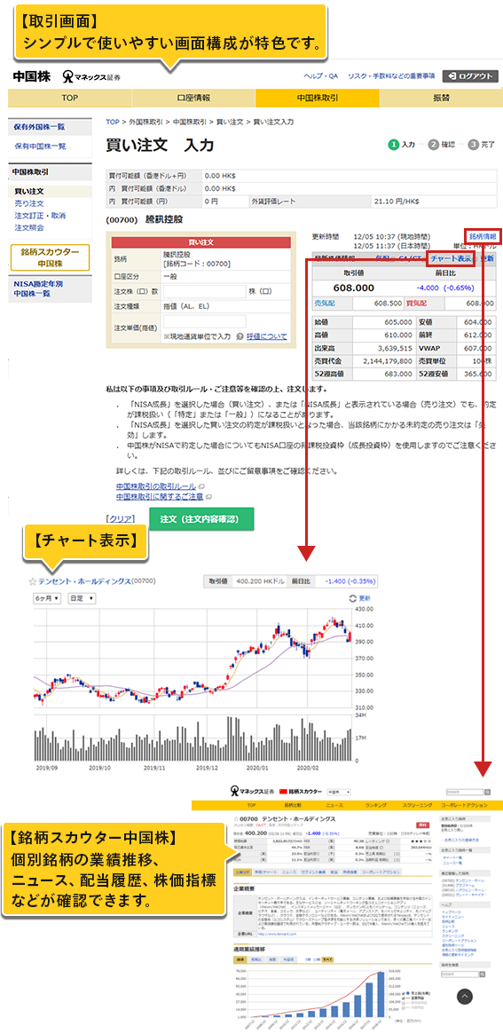 取引画面キャプチャ