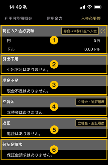 入金必要額キャプチャ