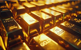 現物の金のイメージ写真