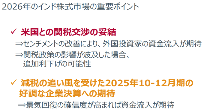 2026年のインド株式市場の重要ポイント