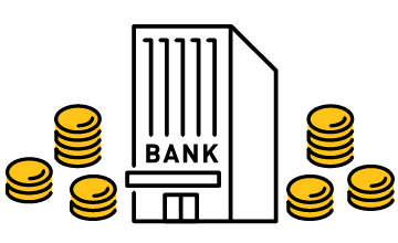 銀行のイラスト